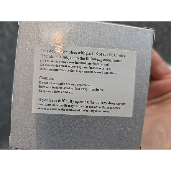 Luminara Set Of 2 Gray Mini Lanterns With Remote & Flameless Candles #2 - Picture 5 of 6